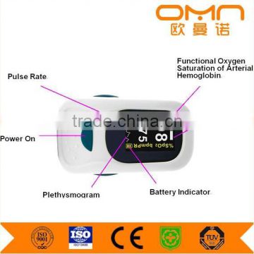 CE Fingertip Pulse Oximeter Finger Blood Oxygen Meter SPO2 OLED Heart Rate