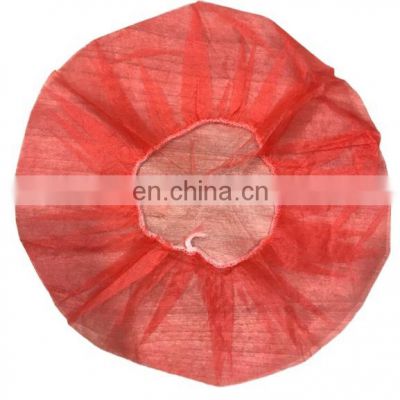 Disposable non-woven round cap