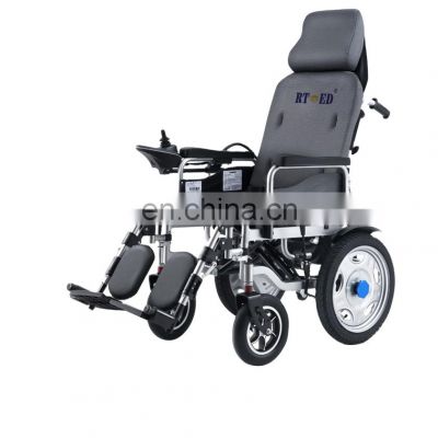 Electric wheelchair  can be foldable remote control walking tool