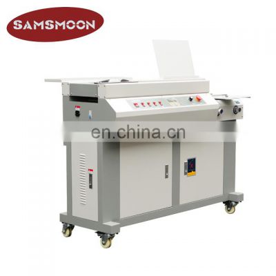 New Arrivals 300Books/Hour Perfect Heavy Duty Hot Glue Book Binder Binding Machine With Independent Side Glue