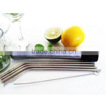 430 Stainless Steel Bar&ice&drink & Cocktail Muddler With Stainless Steel Straws photo-4