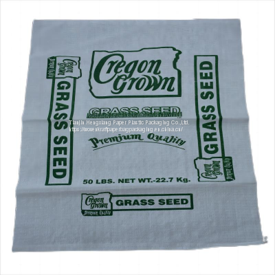 Printed Transparent Polypropylene Woven Plastic Bags 25kg 15kg Rice Empty Packaging photo-4