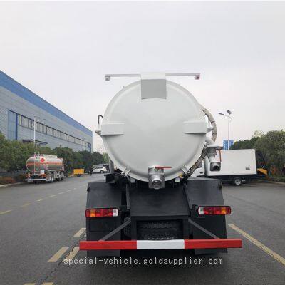 6 Cbm 8 Cbm Vacuum Tank Truck 1suzu 4X2 Sewage Suction Tanker Vechile photo-4