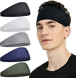 Custom Sport Headband Add Any Photo Text Logo for Yoga Cycling Tennis Baseball Running Basketball Football, Hiking
