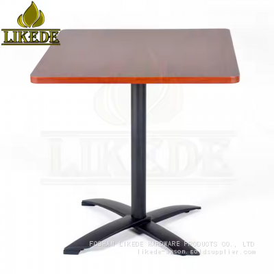 Adjustable Aluminum Folding Table Metal Coffee Dining Table for Restaurants photo-5