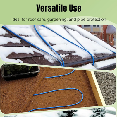 Traditional Design Electric Heating System Waterproof Electric Underfloor Heating Cable for North America Floor Heating Parts photo-3