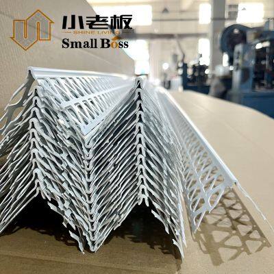 Building Materials Plastic Wall Angle Bead White Plaster Trim PVC Corner Bead photo-2