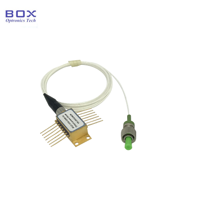 1683±1nm 10mW DFB Fiber-coupled Laser Diode, 14PIN Butterfly Package, SM Fiber, FC/APC Connector, C2H6 Monitoring, TDLAS, Gas Sensing