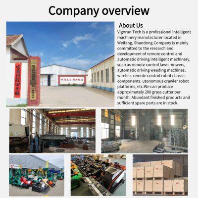 Vigorun MTSK800 Flail Mower Rc, 4 Hours of Working Time Automatic Remote Control Grass Cutting Machine for Forestry photo-6