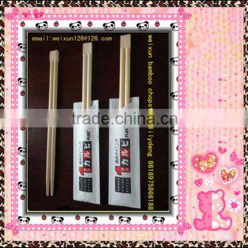 Disposable twin Chopstick with Sleeves packing