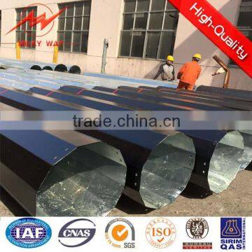 tapered galvanized steel poles factory