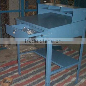 metallic drawer shop desk
