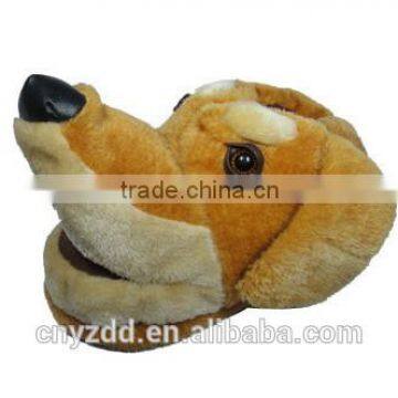 Plush Animal Indoor Slippers/plush Slippers in Various Designs and Sizes