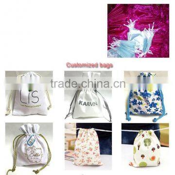 2016 Custom Silk Drawstring Bags for Silicon Menstrual Cup photo-4