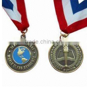 Wholesale engraving plating metal cheap racing medals