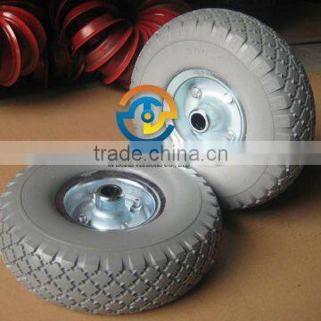 pu Solid Wheel, pu Foam Wheel, Solid Rubber Wheel, 260x85 Wheel, Hand Trolley Wheel, 10 Inch Rubber Wheel, 3.00-4 Wheel photo-1