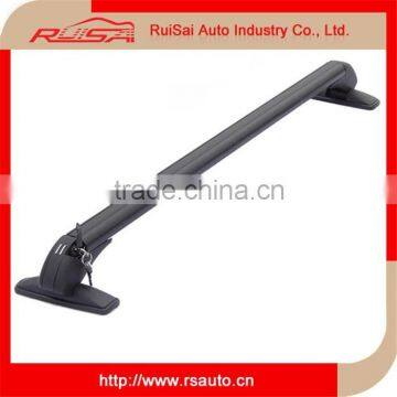 black aluminium roof side rails