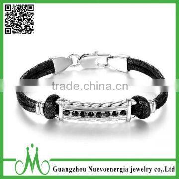 Men Silicone Bracelets With Charm in China Market