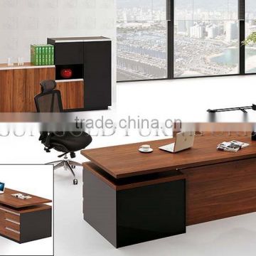 2016 Top wood melamine L shape executive office desk (SZ-OD307)