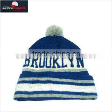 high quality folded cap knitting machine beanie