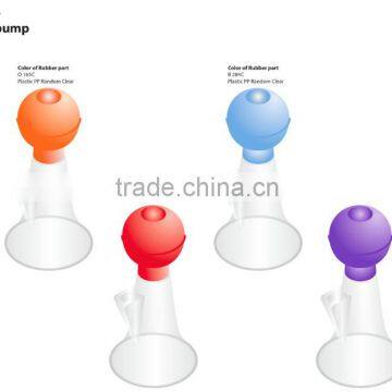 HOT Sale Glass manual breast pump BPA free