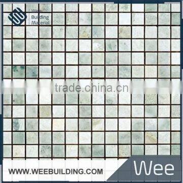 white marble cheap decor fireplaces in mosaic tiles