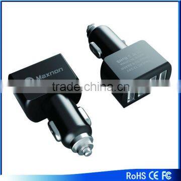 Best Selling 5V 5.5A 4 Ports Usb Car Charger for Smart Phone and Tablet