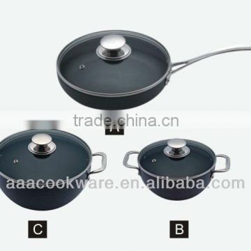 High Quality Hard Anodized Aluminium Cookware