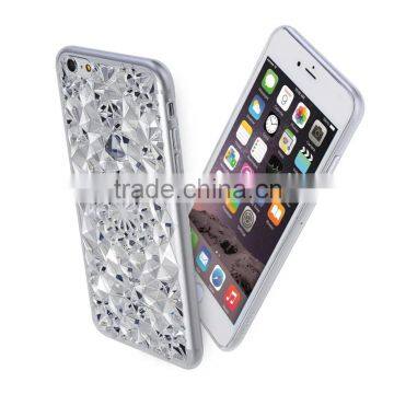 SLD Crystal Series Soft TPU Case for Iphone 6/6s Ultrathin Shiny Diamond Series Flower Full Back Cover for Iphone6/6s photo-2