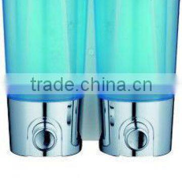 High quality abs plastic double soap dispensers