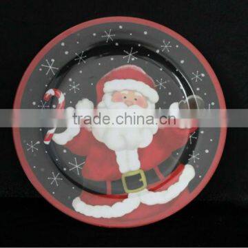 Christmas melamine plate 11 inch