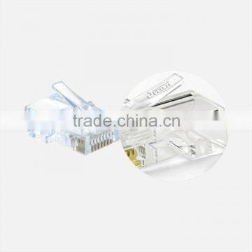 Best Quality Gold-Plating Solid Pure Copper Nickelplate Metal for CCTV Rj45 Led Display Connector photo-3