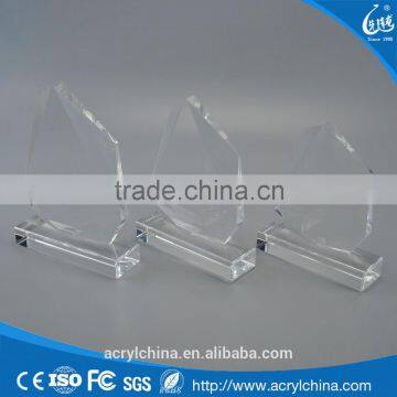 2016 fasionable transparent crystal paperweight for wholesaler