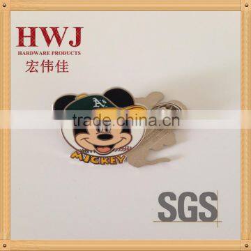 Metal Pin Badge With Butterfly Clutch