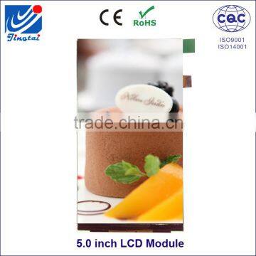Full hd 5.0 inch flexible transparent lcd display