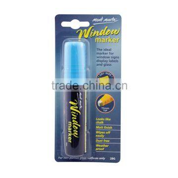 Mont Marte Window Marker 28g - Blue