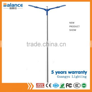 Hot selling double arm led street light pole products