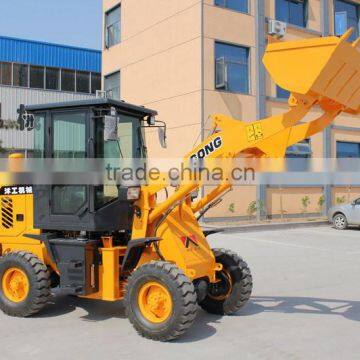 mini construction equipment ZL16f wheel loader with CE certification