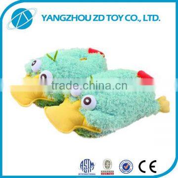 custom indoor use anti-skid animal shaped cat animal slippers