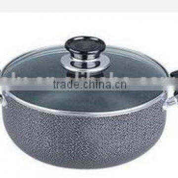 16/18/20/22/24/26/28/30cm Aluminum Pressed Nonstick & Ceramic Coated Casserole Sets photo-2