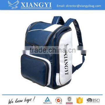 Customized Logo Printing High Quality PU PVC Leather Baseball Backpack Bat Backpack Sport Bag photo-2