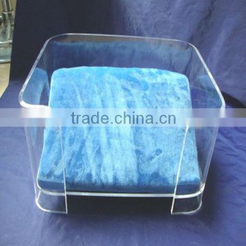 factory directly sale customized acrylic large dog bed