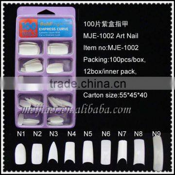 100pcs salon nail(MJE-1002)