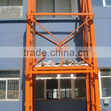 2.4m outdoor hydraulic vertical platform lifts home