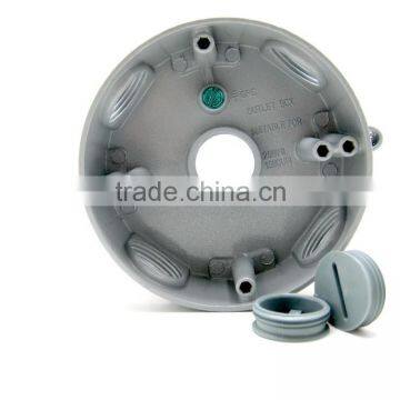 3/4" weatherproof round junction box