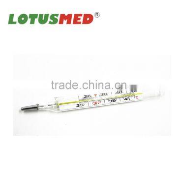 Armpit Mercury Glass Clinical Thermometer