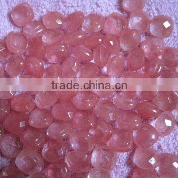 gemstones wholesale Popular top quality natural jewelry semi precious gemstone faceted mushroon cabochon with factory price