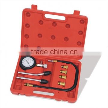 8 Pcs Engine Cylinder Compression Tester Gauge M10, M12, M14, M18 Auto Truck Car TL-92