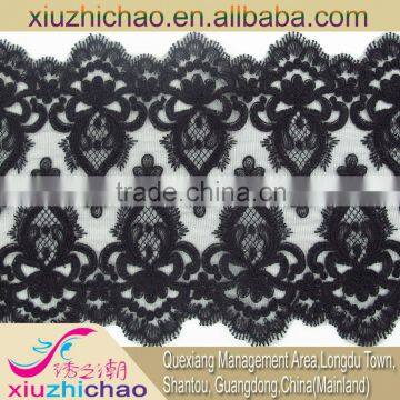 136-2 lace factory embroidery fabric sexy women underwear Garment accessories dress polyester