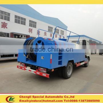 Top selling dongfeng 5000 liters high pressure sewer cleaning truck